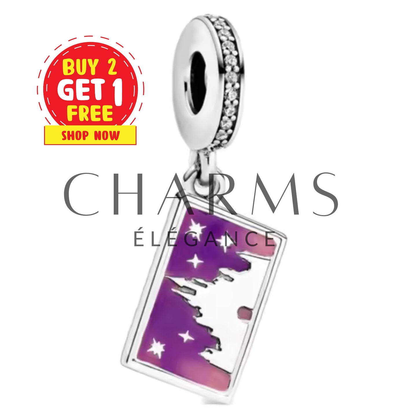 Charm Pendentif - Château | Disney