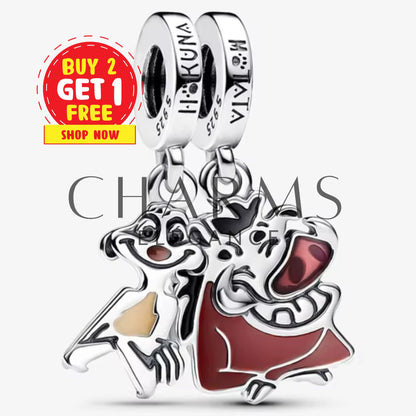 Charm Pendentif - Timon & Pumba | Disney