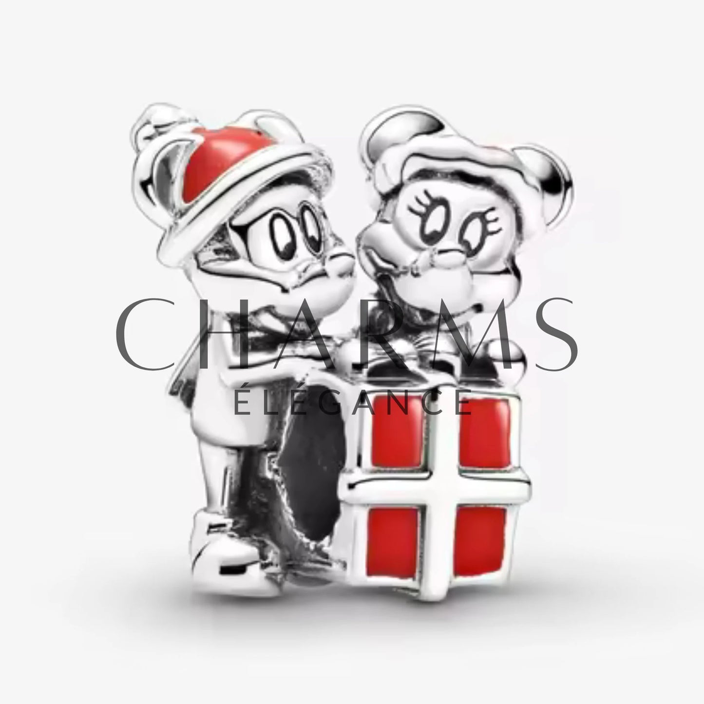 Charm - Mickey & Minnie Cadeau de Noël | Disney