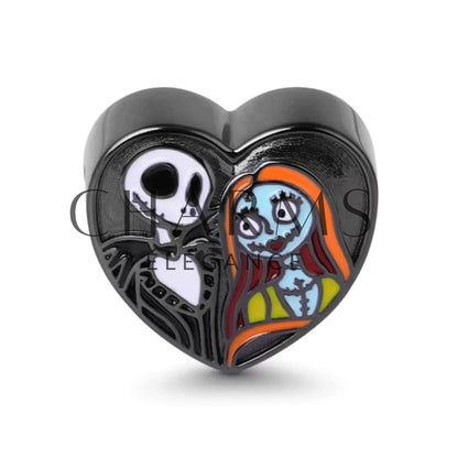 Charm - Black Heart Jack &amp; Sally | Disney