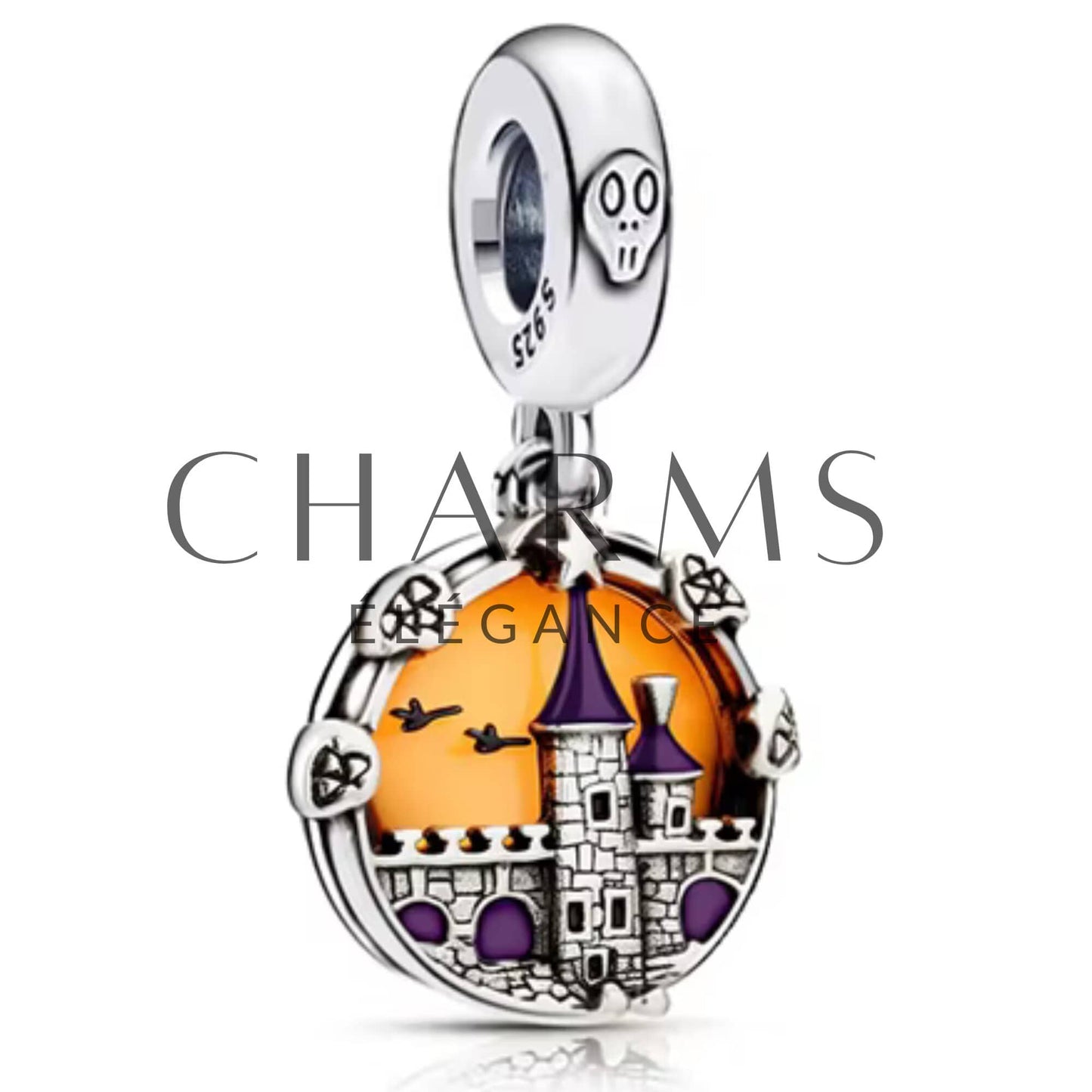 Charm Pendentif - Château Hanté