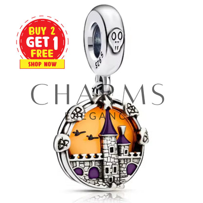 Charm Pendentif - Château Hanté