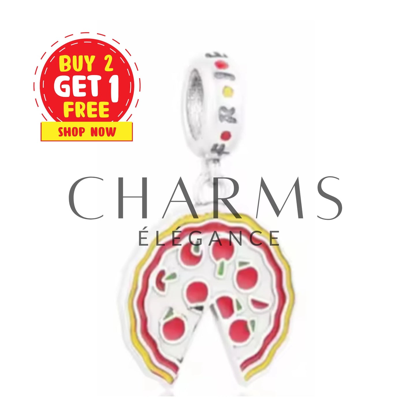 Charm Pendentif - Pizza | Friends