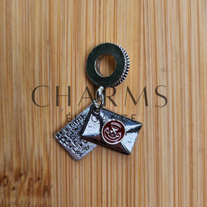 Charm Pendentif - Lettre d'Acceptation de Poudlard | Harry Potter