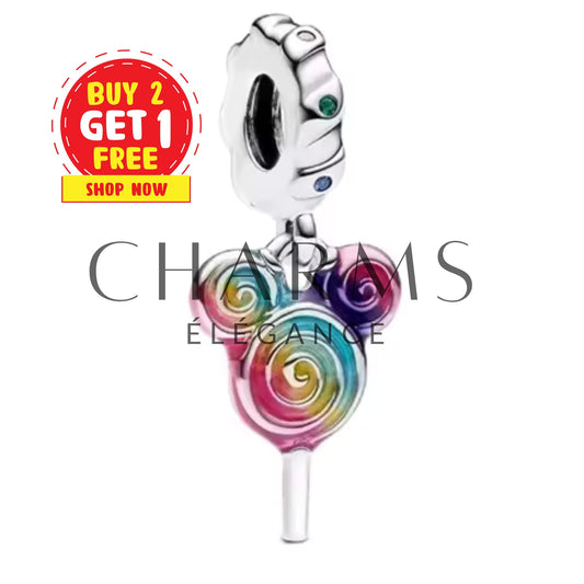 Charm-Anhänger - Mickey Lollipop | Disney