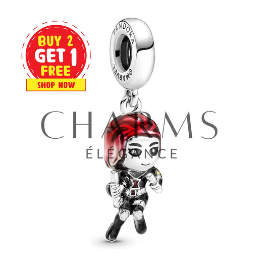 Charm - Black Widow | Marvel - Charms Élégance