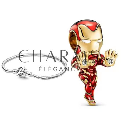 Offre Spéciale - Bracelet Avengers + Charm Iron Man Offert - Charms Élégance