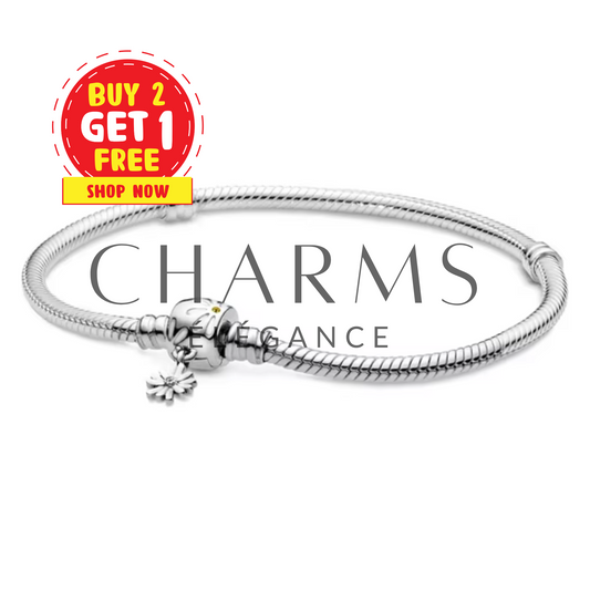 Bracelet Pâquerette – Élégance Naturelle - Charms Élégance