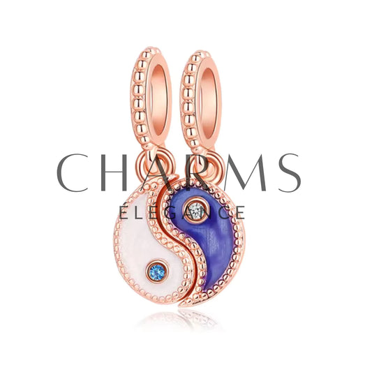 Charm Pendentif - Yin & Yang Séparable - Charms Élégance