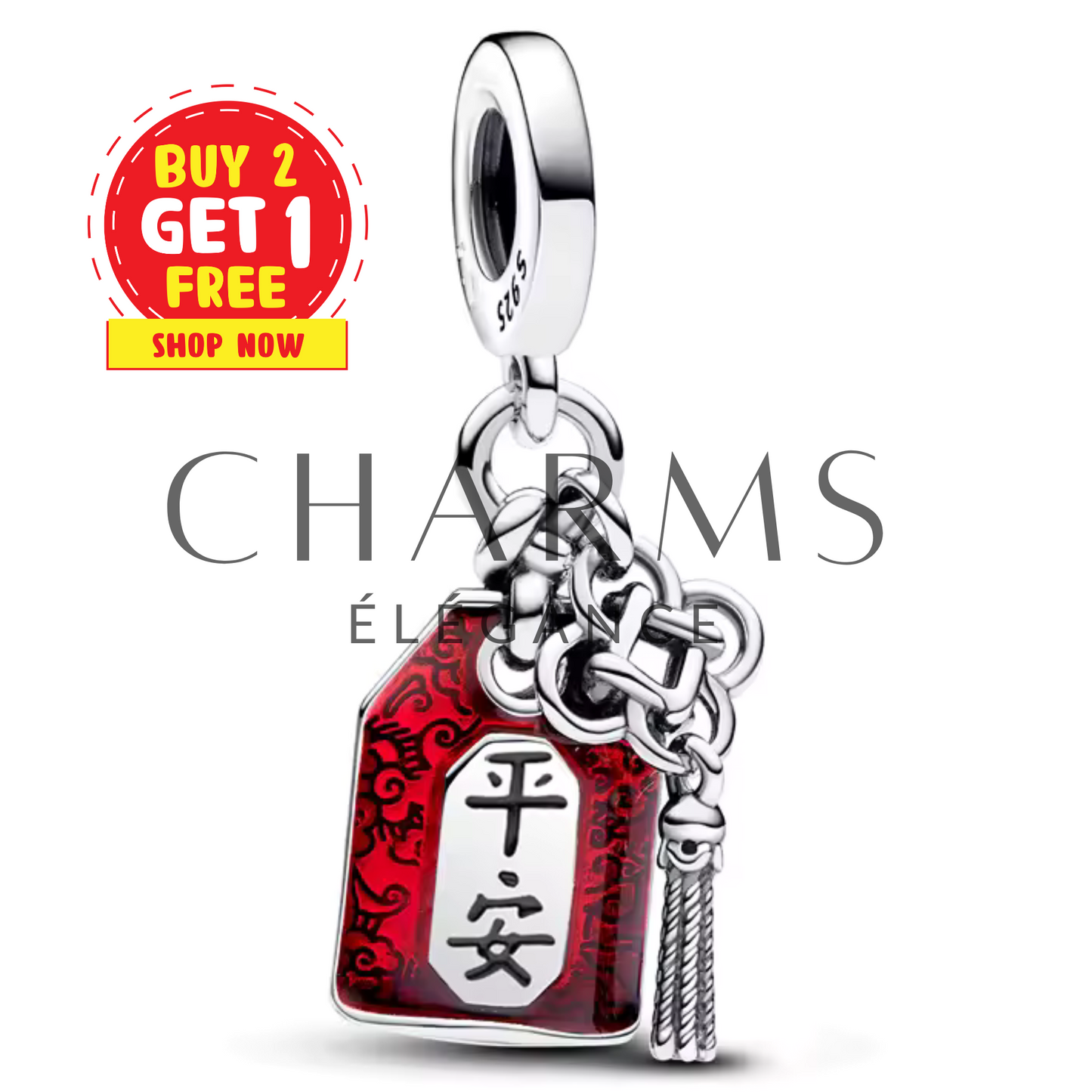 Charm Porte-Bonheur Paix et Sérénité - Charms Élégance
