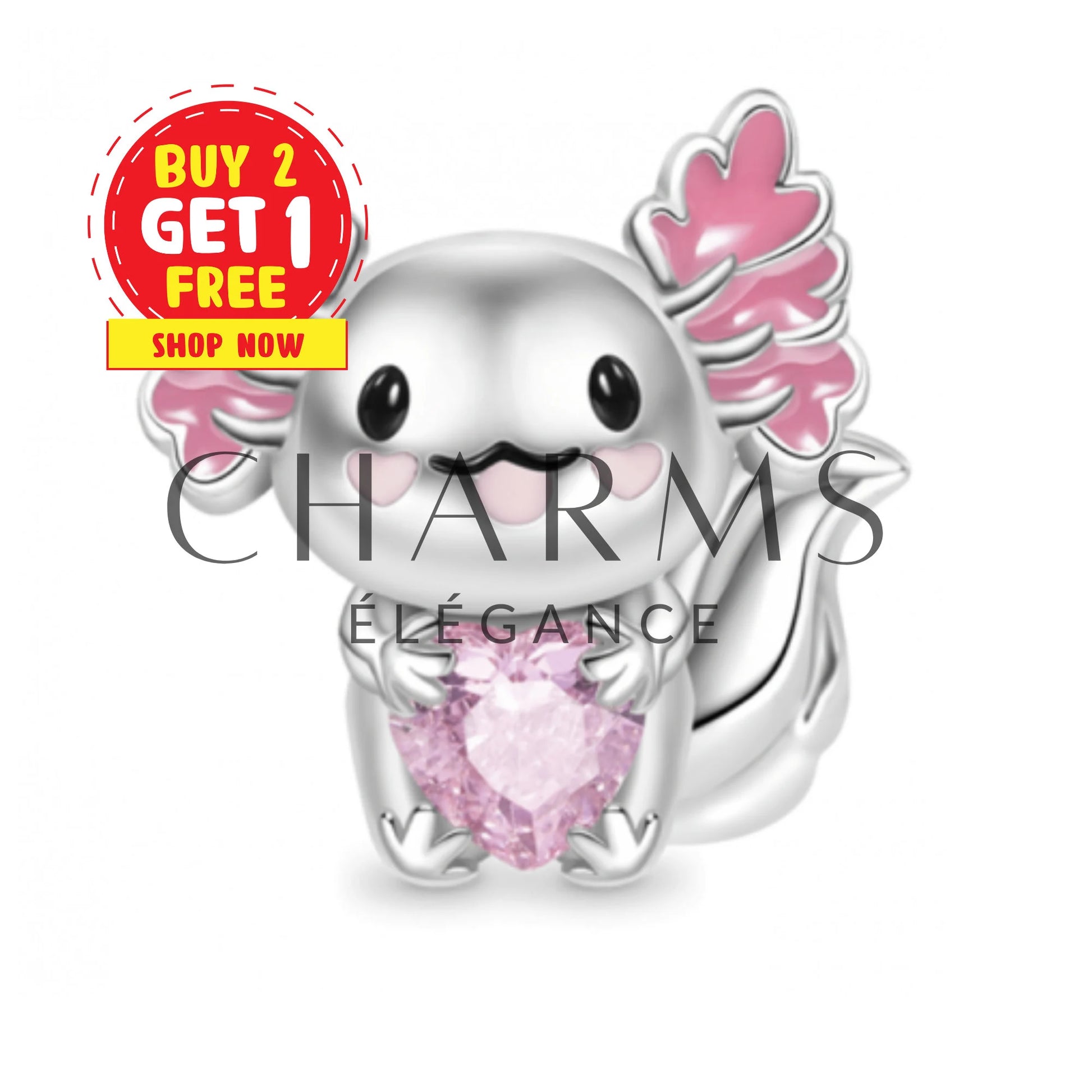 Charm - Axoloto | Pokémon - Charms Élégance