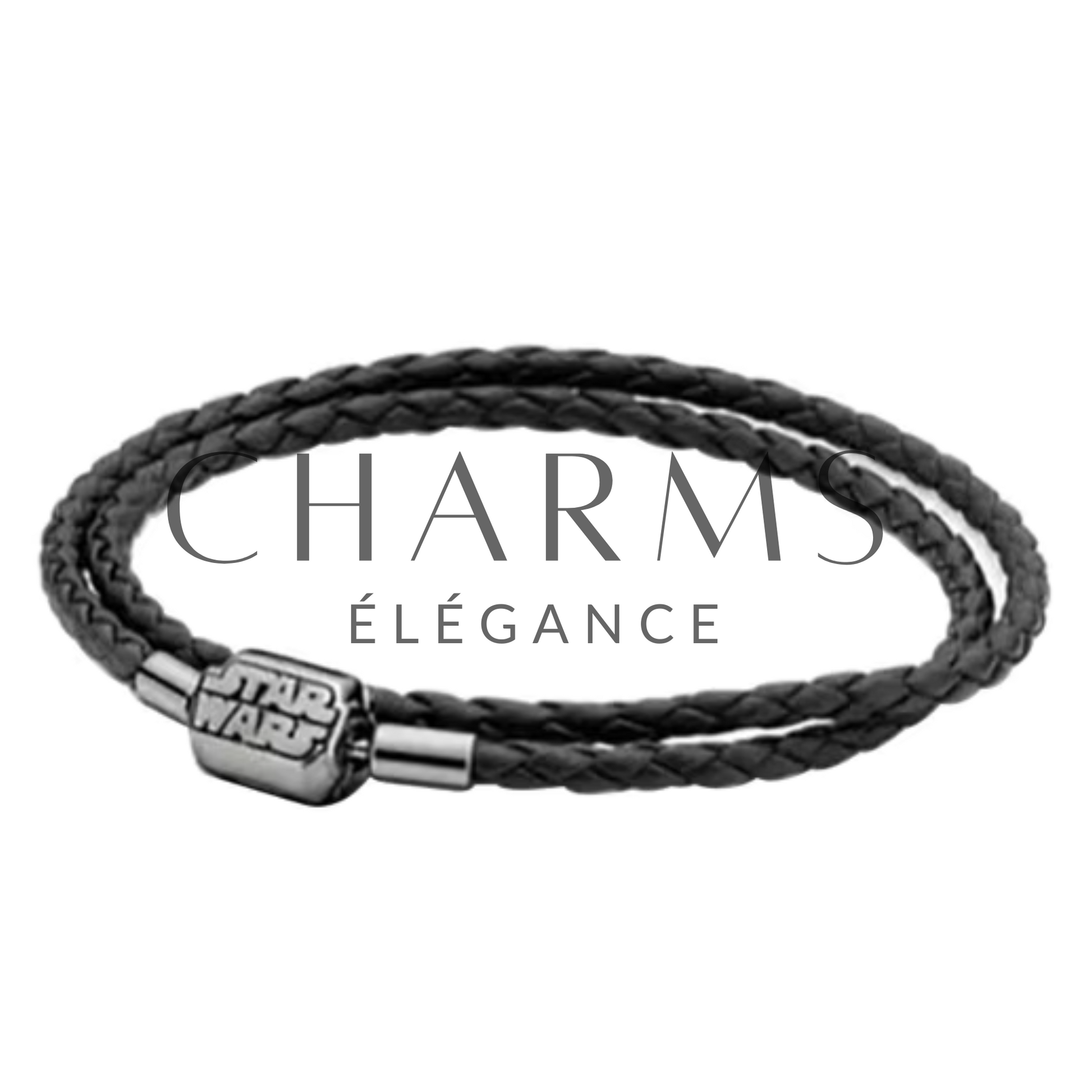 Bracelet Tressé Star Wars - Charms Élégance