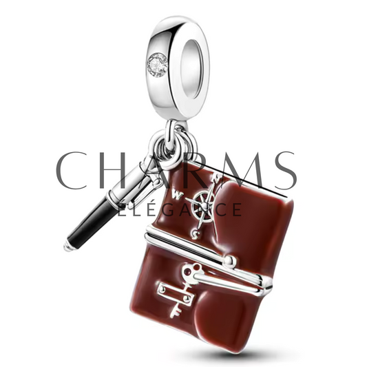 Charm Carnet avec Stylo – Inspiration et Créativité - Charms Élégance