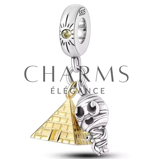 Charm Pyramide et Momie - Charms Élégance